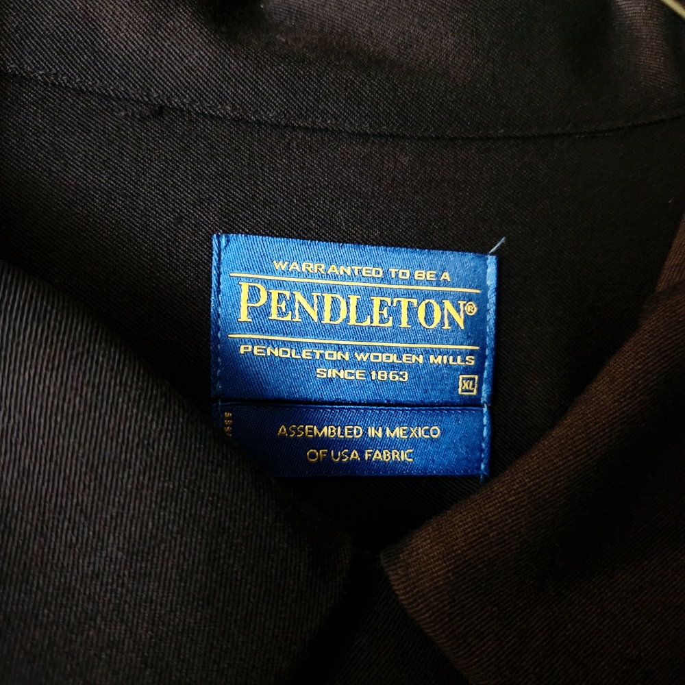 Pendleton Black Casual Button Down Shirt - image 2